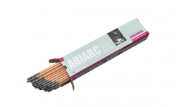 50x ABIARC Kohleelektroden zum Fugenhobeln (DC) spitz; 6,5 x 305 mm; 400 A